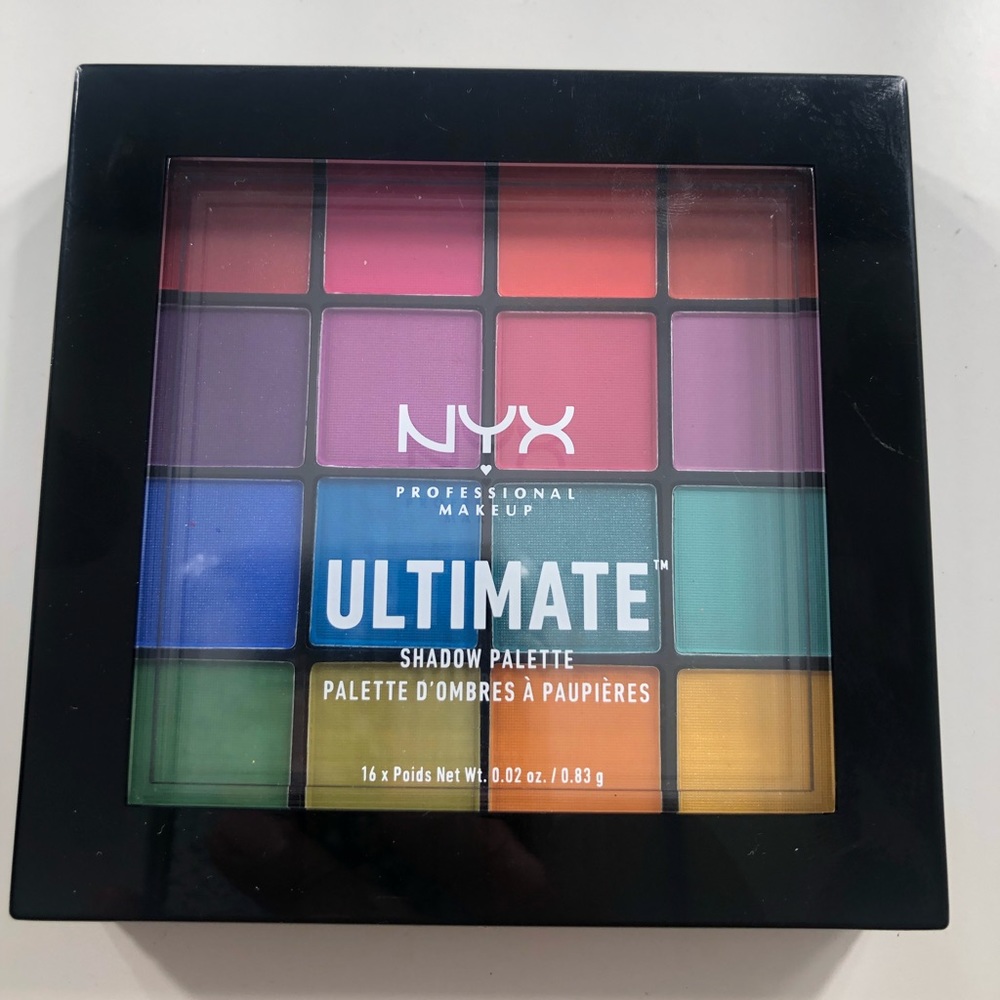 Nyx “ultimate” eyeshadow palette